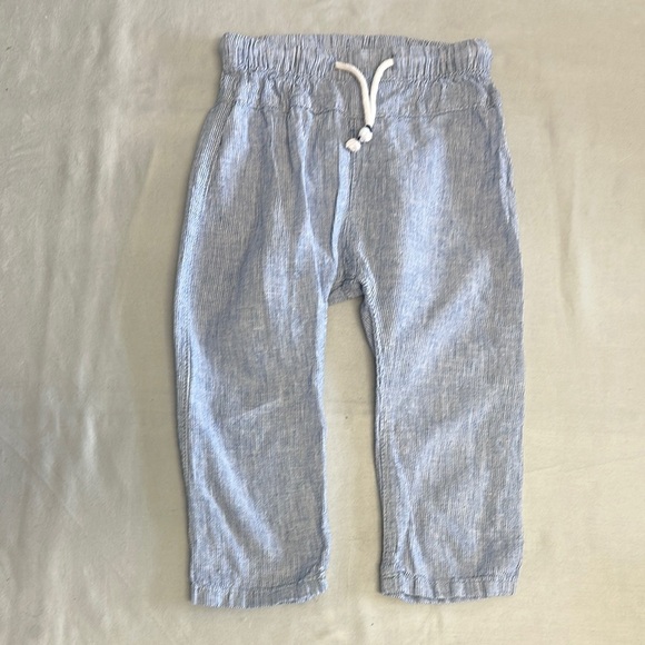 H&M Blue Joggers Relaxed Fit Soft Fabric - Picture 1 of 4